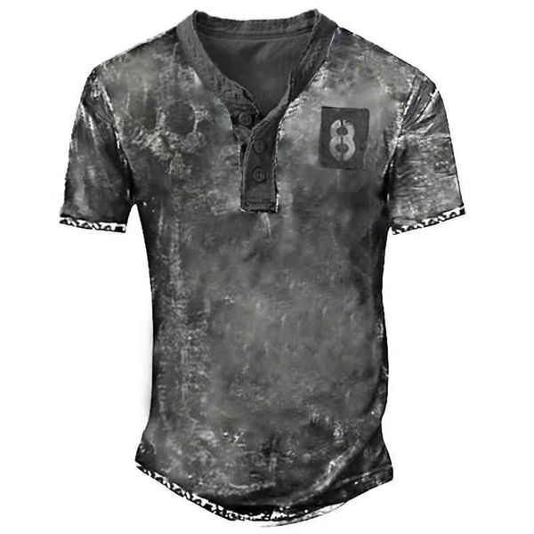 spring summer men buttoned oneck tshirt casual loose pullovers fashion patchwork mens vintage print short sleeve tee 220606, White;black
spring summer men buttoned oneck tshirt casual loose pullovers fashion patchwork mens vintage print short sleeve tee 220606, White;black