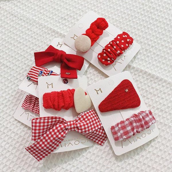 hair accessories 1 pair of red fabric bows plaid love triangle hairpins sweet and cute children's bangs all-match, Slivery;white
hair accessories 1 pair of red fabric bows plaid love triangle hairpins sweet and cute children's bangs all-match, Slivery;white