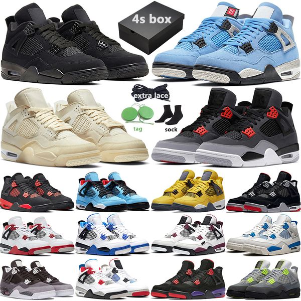 with box 4s black cat basketball shoes university blue infrared sail cool grey cactus jack mens trainer
with box 4s black cat basketball shoes university blue infrared sail cool grey cactus jack mens trainer