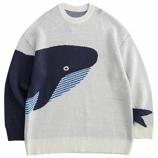 men's sweaters lacible whale knitted autumn winter sweater pullover men women jumpers harajuku knit cotton man streetwear m0d1#, White;black
men's sweaters lacible whale knitted autumn winter sweater pullover men women jumpers harajuku knit cotton man streetwear m0d1#, White;black