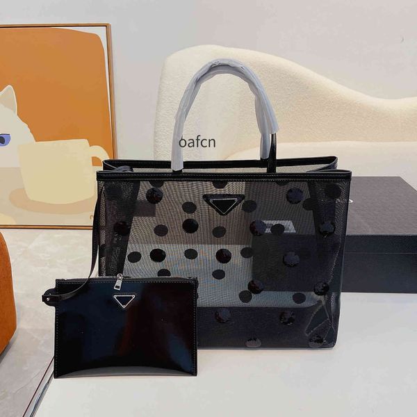 designer bags tote bags 2 pieces summer classic women's handbags clutch bags shoulder bag women's wallets black yarn mesh beach ba
designer bags tote bags 2 pieces summer classic women's handbags clutch bags shoulder bag women's wallets black yarn mesh beach ba