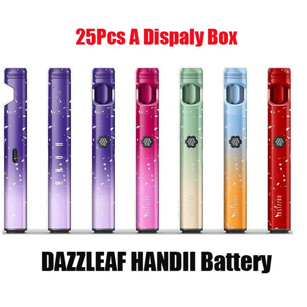 authentic dazzleaf handii preheat vv battery 500mah variable voltage vape pen stick battery hand ii kit with display box for 510 thread thic
authentic dazzleaf handii preheat vv battery 500mah variable voltage vape pen stick battery hand ii kit with display box for 510 thread thic