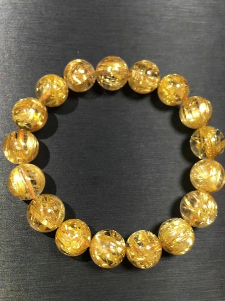 natural gold rutilated quartz crystal clear round beads bracelet 11mm woman men jewelry fashion stone aaaaa, Silver
natural gold rutilated quartz crystal clear round beads bracelet 11mm woman men jewelry fashion stone aaaaa, Silver