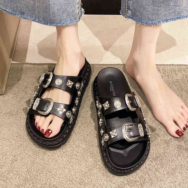 sandals summer women slippers rivets punk rock leather platform mules creative metal fittings casual party shoes female outdoor 220623 52, Black
sandals summer women slippers rivets punk rock leather platform mules creative metal fittings casual party shoes female outdoor 220623 52, Black