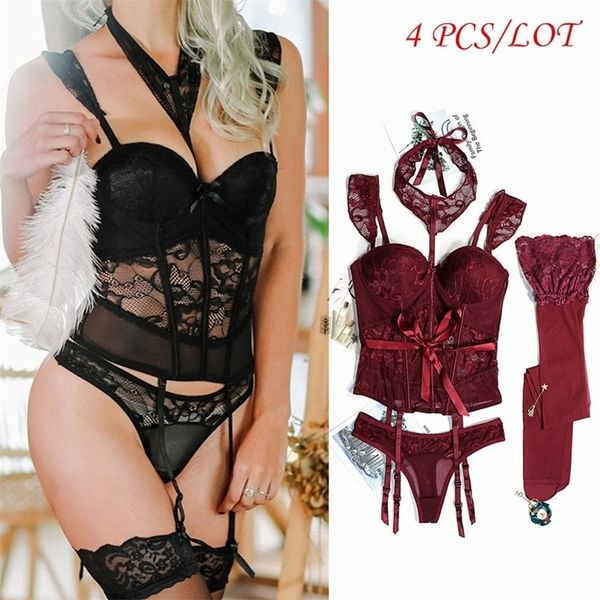women lingerie corset small chest steel plate gathered bra underpants set push up bra set y200115, Red;black
women lingerie corset small chest steel plate gathered bra underpants set push up bra set y200115, Red;black