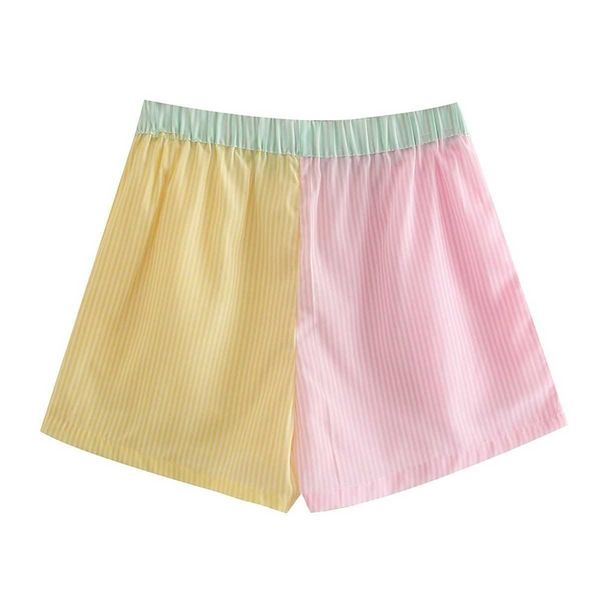 shorts women high-waisted elastic waistband casual elegant fashion cozy patchwork short femme 210709, White;black
shorts women high-waisted elastic waistband casual elegant fashion cozy patchwork short femme 210709, White;black