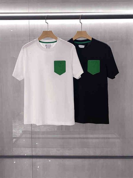 men's t-shirts luxury fashion short sleeve men's classic leather woven pocket t-shirt light luxury half personality, White;black
men's t-shirts luxury fashion short sleeve men's classic leather woven pocket t-shirt light luxury half personality, White;black
