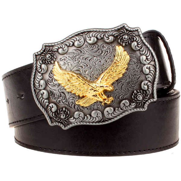 belts men's leather belt golden eagle buckle western style s hawk men cowboy gold cow bull head women's gift, Black;brown
belts men's leather belt golden eagle buckle western style s hawk men cowboy gold cow bull head women's gift, Black;brown