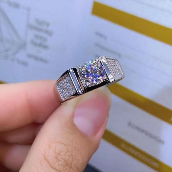 cluster trendy rings exquisite sparkling moisanite ring for men 925 sterling silver birthday gift shiny better than diamond strong power lux, Golden;silver
cluster trendy rings exquisite sparkling moisanite ring for men 925 sterling silver birthday gift shiny better than diamond strong power lux, Golden;silver