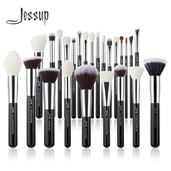 jessup makeup brushes set professional 6 25pc natural synthetic foundation powder contour eyeshadow make up brush black silver 220726
jessup makeup brushes set professional 6 25pc natural synthetic foundation powder contour eyeshadow make up brush black silver 220726