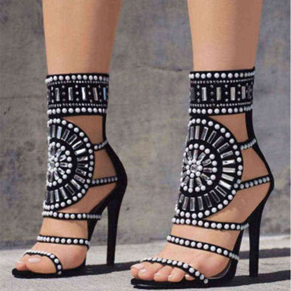sandals high heels designer new hollow fish mouth stiletto pumps luxury rhinestones pearl high sandals women dress shoes 220412, Black
sandals high heels designer new hollow fish mouth stiletto pumps luxury rhinestones pearl high sandals women dress shoes 220412, Black