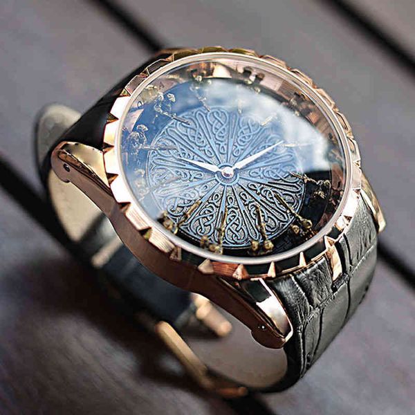 roge dolby enamel twelve round table knight large dial watch mens retro fashion personality belt r9jx, Slivery;brown
roge dolby enamel twelve round table knight large dial watch mens retro fashion personality belt r9jx, Slivery;brown