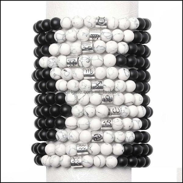 charm bracelets jewelry 12 constellation black white lucky beads bangle couple distance bracelet women men fashion dhzce, Golden;silver
charm bracelets jewelry 12 constellation black white lucky beads bangle couple distance bracelet women men fashion dhzce, Golden;silver