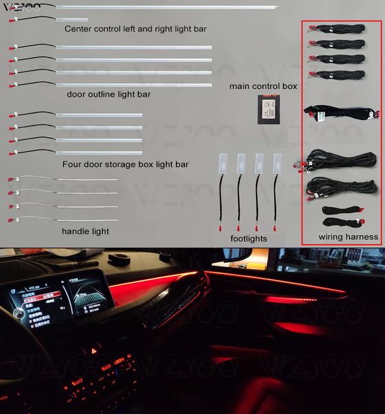 for bmw x5/x6 8/9/11 colors car decorative auto ambient light led strip for f15/f85/f16/g05/g06 ambient light decoration refit
for bmw x5/x6 8/9/11 colors car decorative auto ambient light led strip for f15/f85/f16/g05/g06 ambient light decoration refit