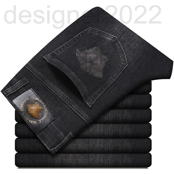 men's jeans designer autumn men's jeans cotton korean version thick elastic small feet slim high-end medusa pants ldzx, Blue
men's jeans designer autumn men's jeans cotton korean version thick elastic small feet slim high-end medusa pants ldzx, Blue