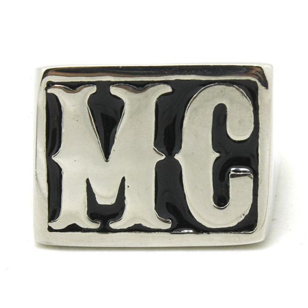 4pcs/lot size 8-14 motorbiker mc cool ring 316l stainless steel fashion jewelry selling biker style mc ring264g, Silver
4pcs/lot size 8-14 motorbiker mc cool ring 316l stainless steel fashion jewelry selling biker style mc ring264g, Silver