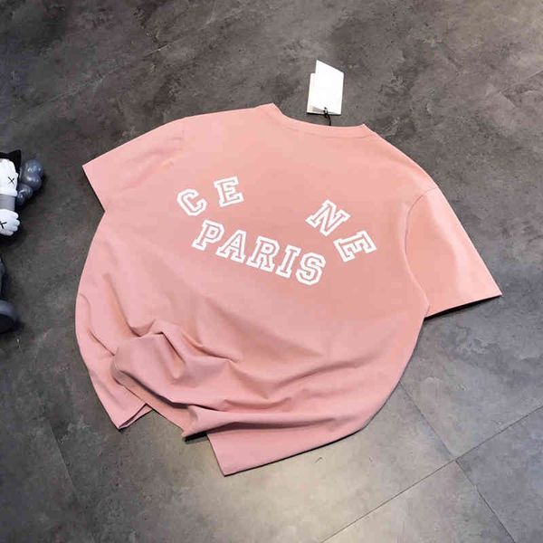 factory direct sales 50% off ce couple front back hollow letter printing men and women loose casual versatile sports round neck cotton t-shi, White
factory direct sales 50% off ce couple front back hollow letter printing men and women loose casual versatile sports round neck cotton t-shi, White