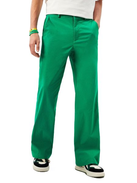 men slant pocket straight leg pants u0ph#, Black