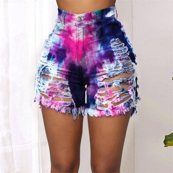 wjustforu ripped denim shorts for women high waist tiedye printing short jeans summer hollow out party club shorts female y200822, Blue
wjustforu ripped denim shorts for women high waist tiedye printing short jeans summer hollow out party club shorts female y200822, Blue