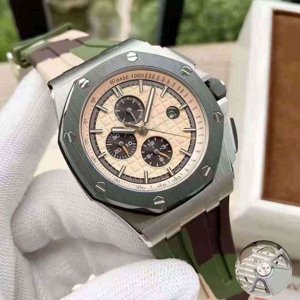 luxury mens mechanical watch classic brand oak high-end trend multicolor es swiss es wristwatch, Slivery;brown
luxury mens mechanical watch classic brand oak high-end trend multicolor es swiss es wristwatch, Slivery;brown