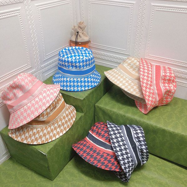 designer bucket hat fashion plaid hats summer cap for woman 7 fresh colors high qualit, Blue;gray
designer bucket hat fashion plaid hats summer cap for woman 7 fresh colors high qualit, Blue;gray