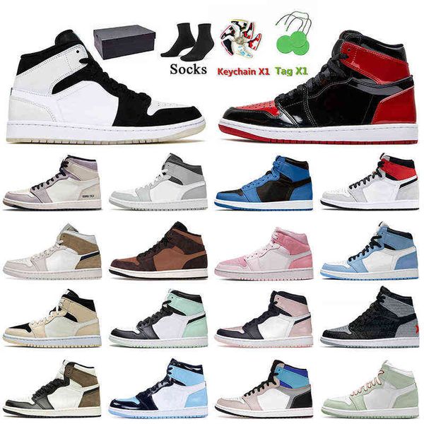 1s basketball shoes original fashion jumpman 1 diamond shorts patent bred high og women mens trainers tan suede light smoke grey atmosphere, White;red
1s basketball shoes original fashion jumpman 1 diamond shorts patent bred high og women mens trainers tan suede light smoke grey atmosphere, White;red