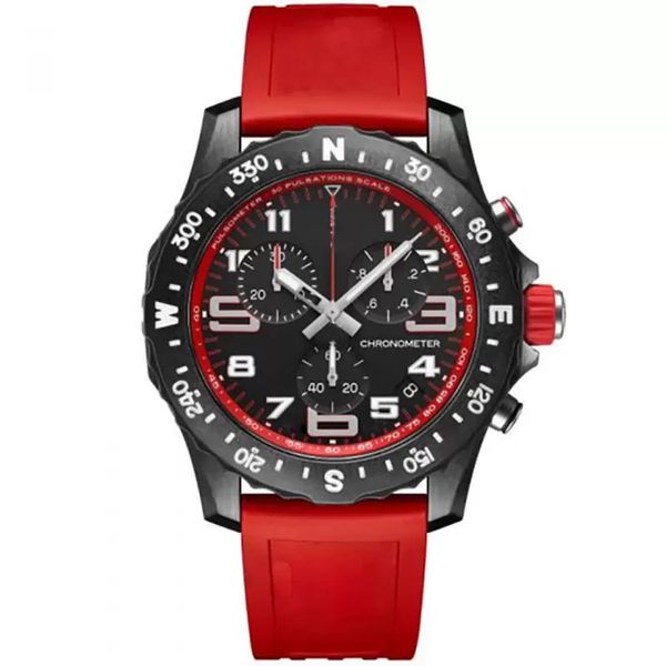 luxury men's watch japan quartz endurance pro avenger chronograph 44mm watches red rubber 1884 men watches hardex glass wristwatches, Slivery;brown
luxury men's watch japan quartz endurance pro avenger chronograph 44mm watches red rubber 1884 men watches hardex glass wristwatches, Slivery;brown