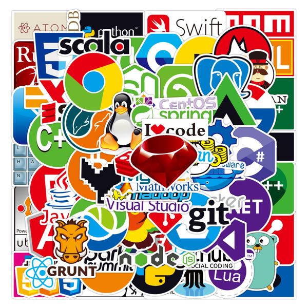 73pcs funny geek programming stickers pack diy classic toy skateboard motorcycle lapluggage joke waterproof decals water cup
73pcs funny geek programming stickers pack diy classic toy skateboard motorcycle lapluggage joke waterproof decals water cup