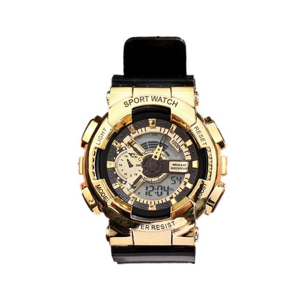 wristwatches sport digital round watch stainless dial casual multifunction clock outdoor rubber strap fashionable waterproof for menwristwat, Slivery;brown
wristwatches sport digital round watch stainless dial casual multifunction clock outdoor rubber strap fashionable waterproof for menwristwat, Slivery;brown