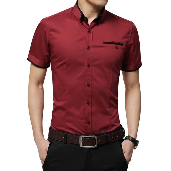 arrival brand men s summer business shirt short sleeves turn down collar tuxedo men s big size 5xl 220526, White;black
arrival brand men s summer business shirt short sleeves turn down collar tuxedo men s big size 5xl 220526, White;black