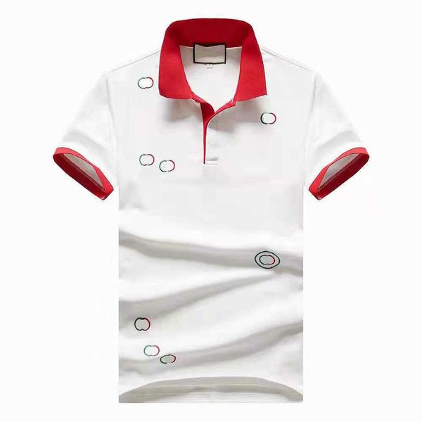 2021 italy designers polo shirt fashion luxurious brands medusas t shirts mens casual cotton polos with embroidery snake appliqueletter, White;black
2021 italy designers polo shirt fashion luxurious brands medusas t shirts mens casual cotton polos with embroidery snake appliqueletter, White;black