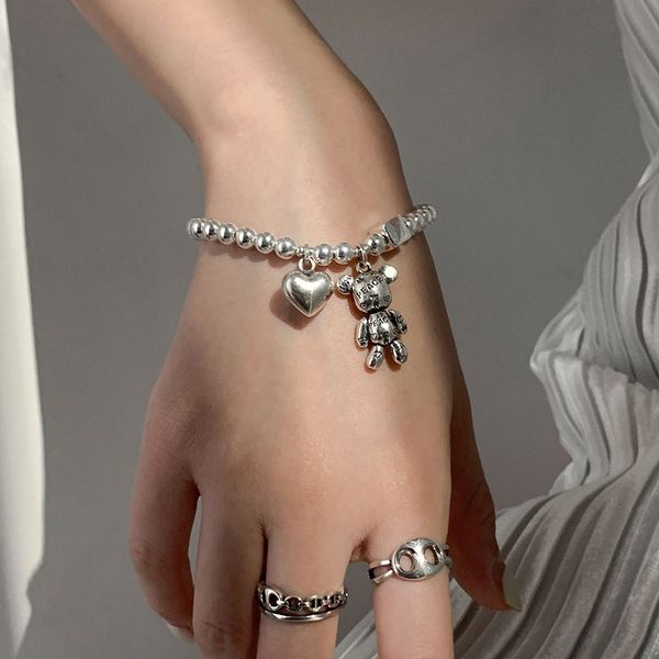new english alphabet love bear beads charm bracelets retro trend cute pendant party jewelry ab869, Golden;silver
new english alphabet love bear beads charm bracelets retro trend cute pendant party jewelry ab869, Golden;silver