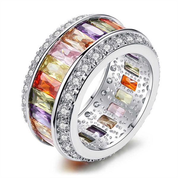 women's color zircon ring, wholesale, new fashion, inlaid jewelry, swarovski wheel crystal, 2021, Silver
women's color zircon ring, wholesale, new fashion, inlaid jewelry, swarovski wheel crystal, 2021, Silver