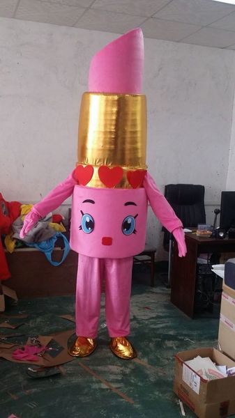 mascot doll costume lipstick mascot cartoon fancy dress cosmetics store advertising cartoon birthday halloween party performance props, Red;yellow
mascot doll costume lipstick mascot cartoon fancy dress cosmetics store advertising cartoon birthday halloween party performance props, Red;yellow
