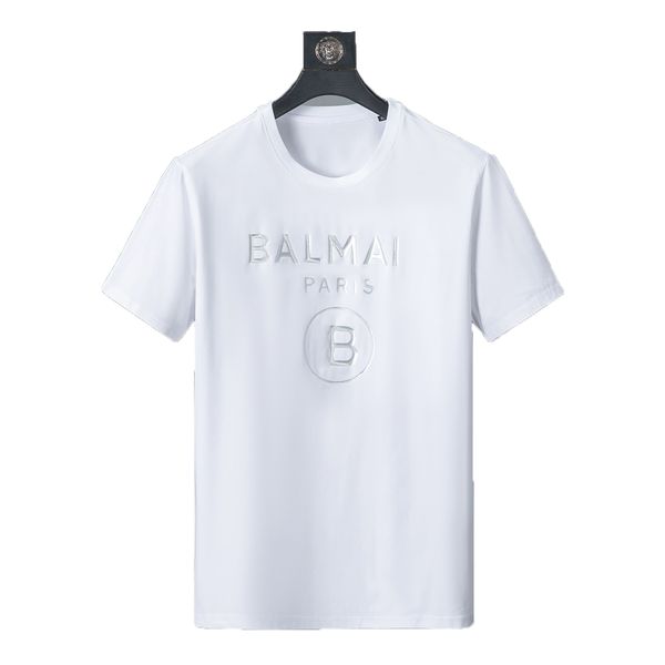 2022 new t shirts summer shirts loose cotton fashion men's designer patchwork men's round neck, White;black 
2022 new t shirts summer shirts loose cotton fashion men's designer patchwork men's round neck, White;black