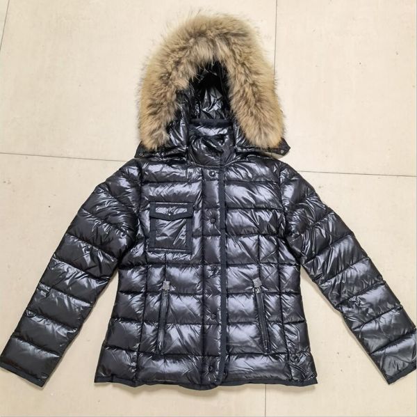 designer short down jacket fur women winter coat thick pocket warm outfit s, Black
designer short down jacket fur women winter coat thick pocket warm outfit s, Black