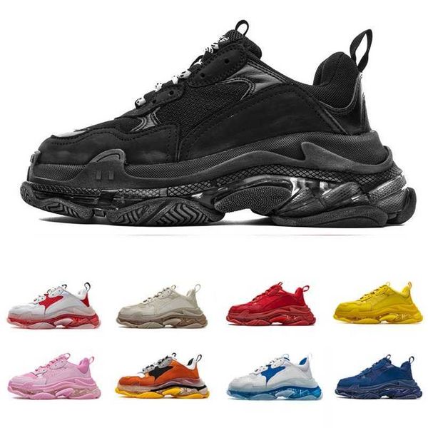 black 17fw triple s adds a clear bubble midsole men shoe sneakers mens women neon green increasing casual dad shoes 36-45
black 17fw triple s adds a clear bubble midsole men shoe sneakers mens women neon green increasing casual dad shoes 36-45