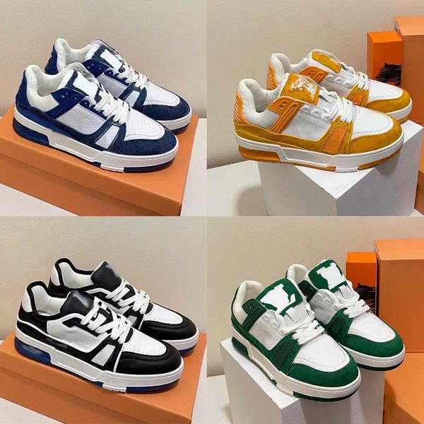 designer cowhide casual shoes for men and women couple tpu outsole bizshoes letter printing embroidery fashion joker women coach sneakers y8, Black
designer cowhide casual shoes for men and women couple tpu outsole bizshoes letter printing embroidery fashion joker women coach sneakers y8, Black