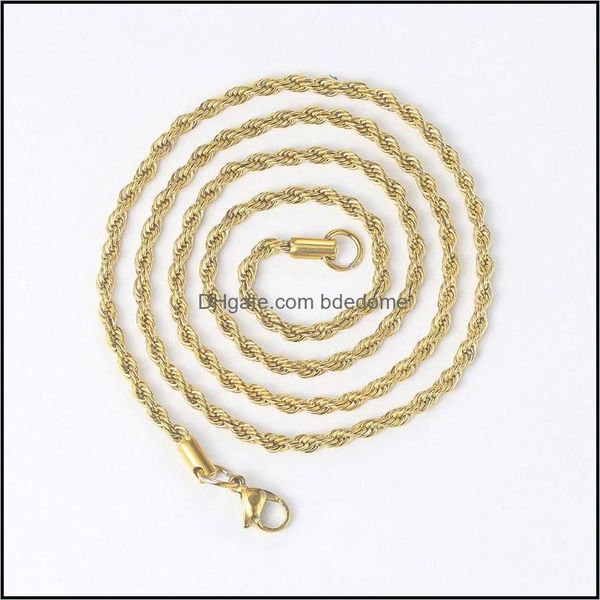 chains necklaces pendants jewelry twist rope chain necklace for women stainless steel long on neck accessor dhs4k, Silver
chains necklaces pendants jewelry twist rope chain necklace for women stainless steel long on neck accessor dhs4k, Silver