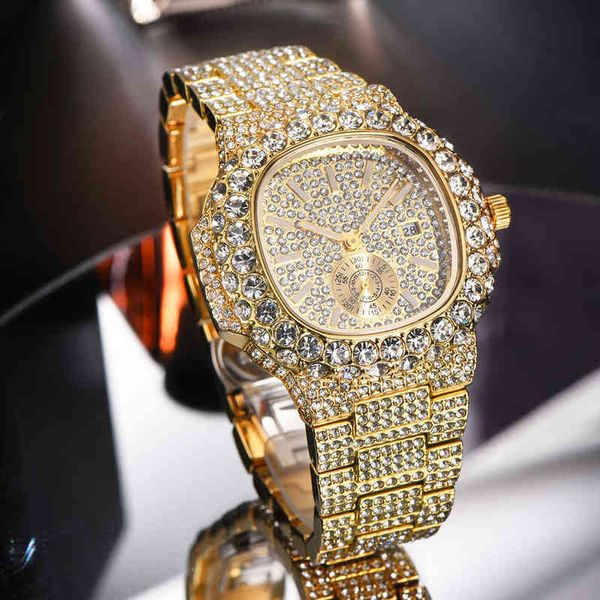 iced out watch for men fashion gold quartz hip hop waterproof male daimond clock 2022 new rhinestone watches luxury designe, Slivery;brown
iced out watch for men fashion gold quartz hip hop waterproof male daimond clock 2022 new rhinestone watches luxury designe, Slivery;brown