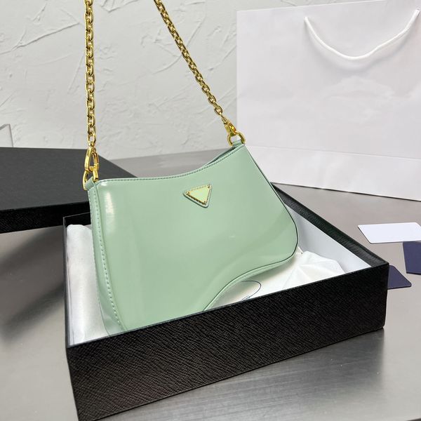 ladies shoulder bag fashion all-match patent leather armpit bag saddle style metal chain shopping street shooting must-have items xb50026
ladies shoulder bag fashion all-match patent leather armpit bag saddle style metal chain shopping street shooting must-have items xb50026