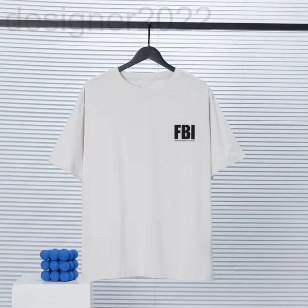 men's t-shirts designer correct loose fit 22ss fbi lettered printed front and back worn short sleeved t-shirt hgbv, White;black
men's t-shirts designer correct loose fit 22ss fbi lettered printed front and back worn short sleeved t-shirt hgbv, White;black