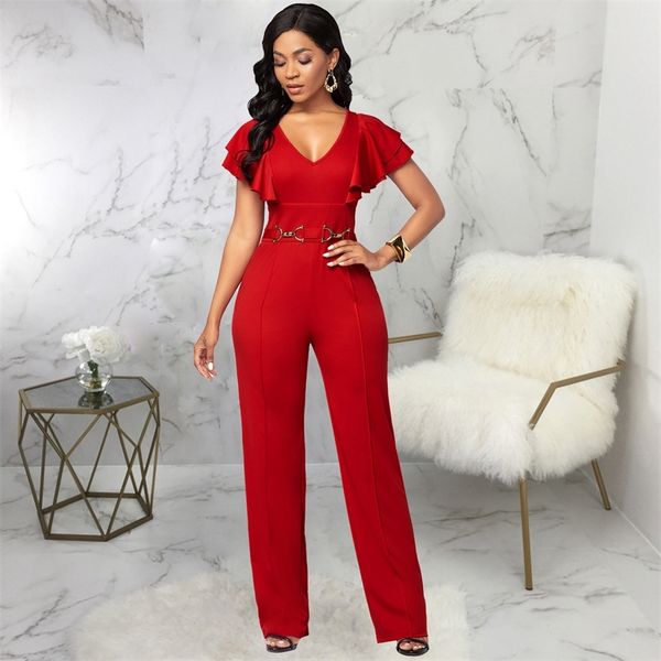 high waist plain short sleeve jumpsuit women elegant party swallowtail slim spring summer ladies black wide leg jumpsuits 220713, Black;white
high waist plain short sleeve jumpsuit women elegant party swallowtail slim spring summer ladies black wide leg jumpsuits 220713, Black;white