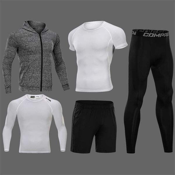 compression mens running sets 345pcssets quick dry sport suits basketball tights clothes gym fitness jogging sportswear 201116, Gray
compression mens running sets 345pcssets quick dry sport suits basketball tights clothes gym fitness jogging sportswear 201116, Gray