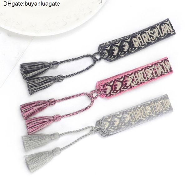 luxury brand braided bracelet adjustable woven friendship bangle for womens mens designer letter embroidery rope bracelets jewelry gift code, Golden;silver
luxury brand braided bracelet adjustable woven friendship bangle for womens mens designer letter embroidery rope bracelets jewelry gift code, Golden;silver