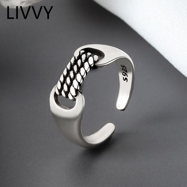 livvy silver color chain rings for women couples vintage handmade twisted geometric finger jewelry party gifts trend 220716, Slivery;golden
livvy silver color chain rings for women couples vintage handmade twisted geometric finger jewelry party gifts trend 220716, Slivery;golden