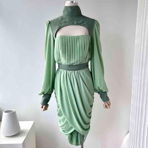 casual dresses foreign trade original single royal sister model high neck hollow out chiffon long sleeve waist slim irregular retro dress, Black;gray
casual dresses foreign trade original single royal sister model high neck hollow out chiffon long sleeve waist slim irregular retro dress, Black;gray