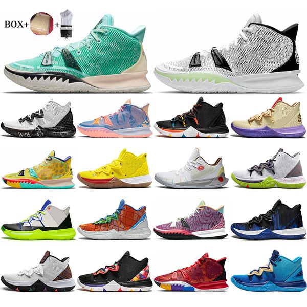 with box 2022 mens kyrie shoes tv pe basketball shoe 5 for 20th anniversary sponge x irving 5s pineapple house patrick mr.krebs sandy cheeks, White;red
with box 2022 mens kyrie shoes tv pe basketball shoe 5 for 20th anniversary sponge x irving 5s pineapple house patrick mr.krebs sandy cheeks, White;red