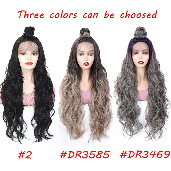 ombre grey synthetic lace wigs long wave moon part lace wig for black women pre-plucked lace front wigs with baby hairfactory direct
ombre grey synthetic lace wigs long wave moon part lace wig for black women pre-plucked lace front wigs with baby hairfactory direct