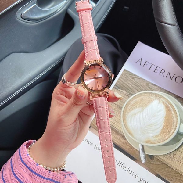dress lady watches brand luxury woman watch diamond 32mm dial 6 colors leather strap wristwatches for women christmas valentine's mothe, Slivery;brown
dress lady watches brand luxury woman watch diamond 32mm dial 6 colors leather strap wristwatches for women christmas valentine's mothe, Slivery;brown